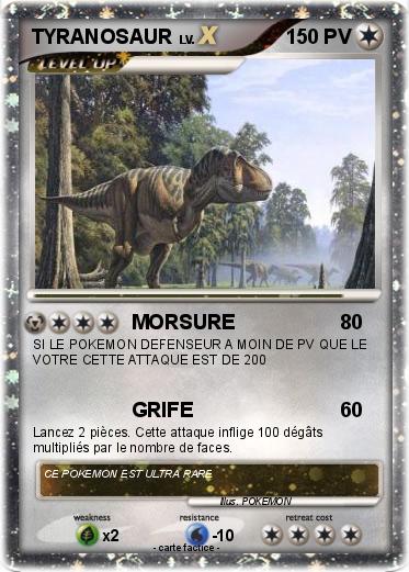 Pokemon TYRANOSAUR