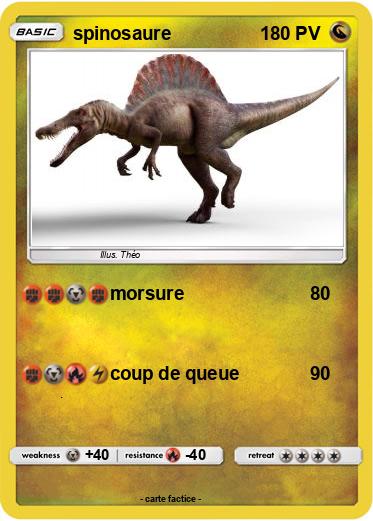 Pokemon spinosaure