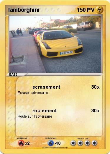 Pokemon lamborghini