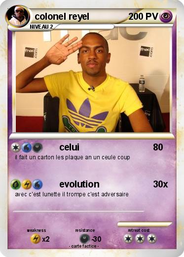 Pokemon colonel reyel