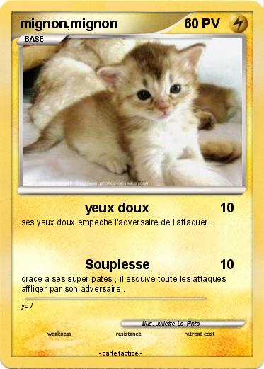 Pokemon mignon,mignon