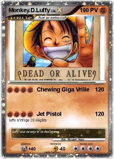 Pokemon Monkey.D.Luffy