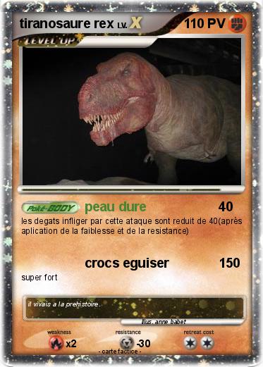 Pokemon tiranosaure rex