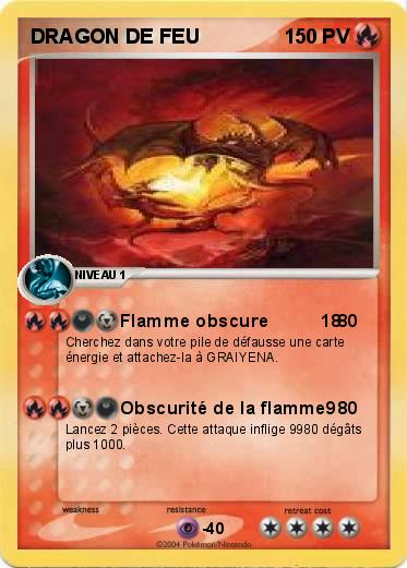 Pokemon DRAGON DE FEU