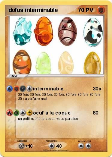 Pokemon dofus interminable