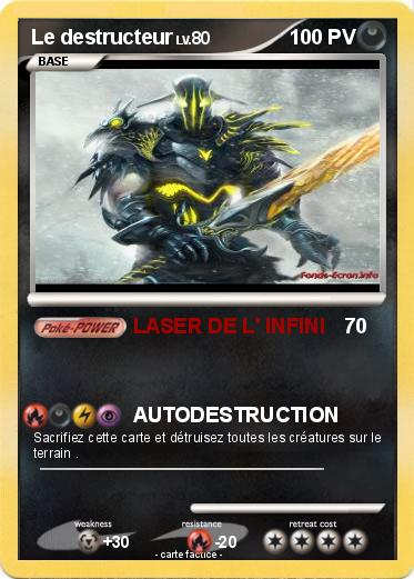 Pokemon Le destructeur