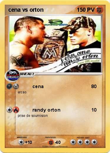 Pokemon cena vs orton