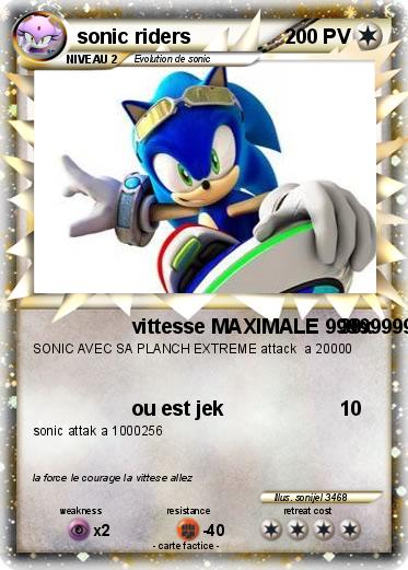 Pokemon sonic riders