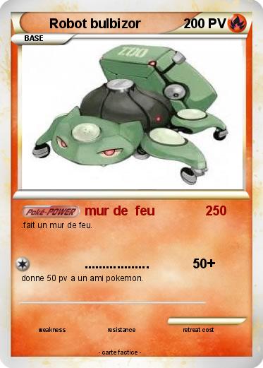 Pokemon Robot bulbizor