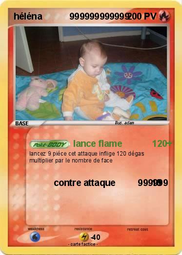Pokemon héléna           999999999999