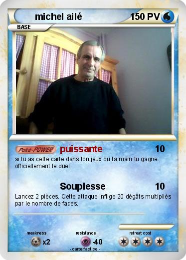 Pokemon michel ailé