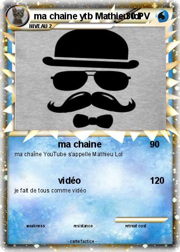 Pokemon ma chaine ytb Mathieu lol