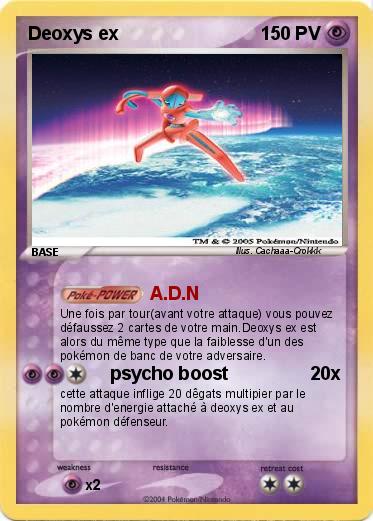 Pokemon Deoxys ex