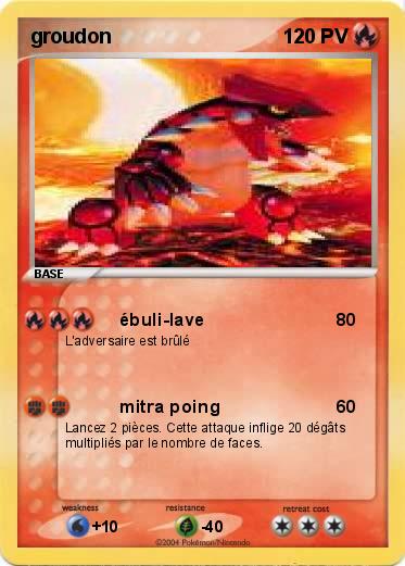 Pokemon groudon