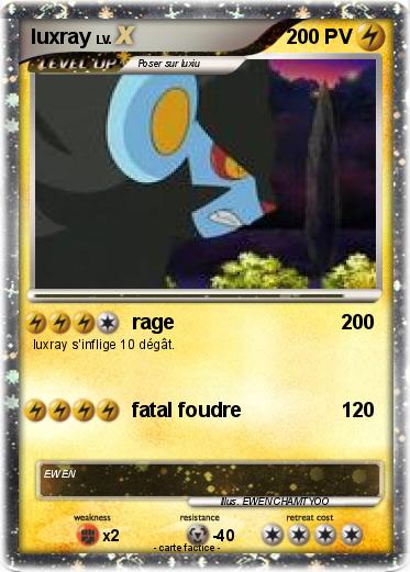 Pokemon luxray