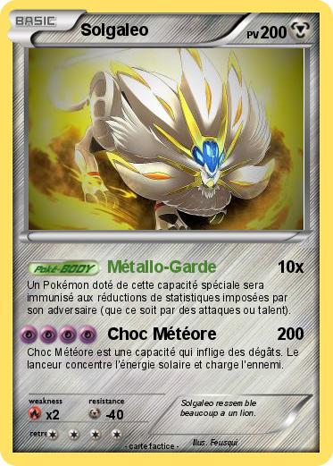 Pokemon Solgaleo