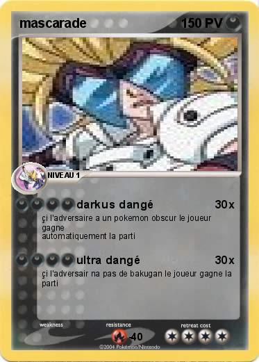 Pokemon mascarade