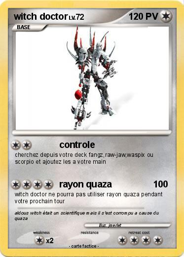 Pokemon witch doctor