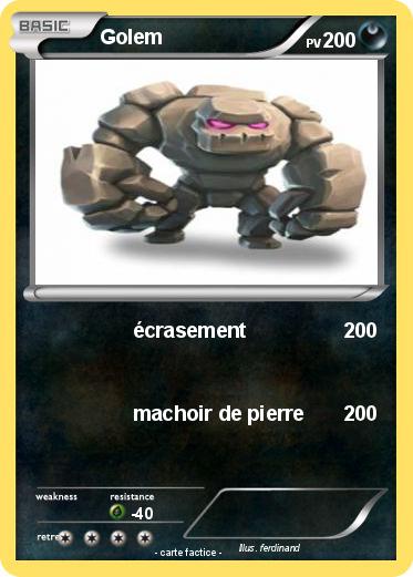 Pokemon Golem