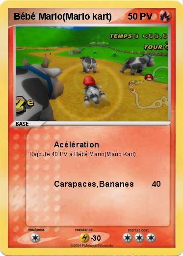 Pokemon Bébé Mario(Mario kart)