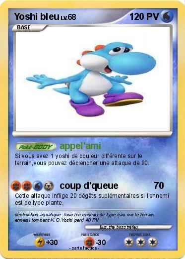 Pokemon Yoshi bleu