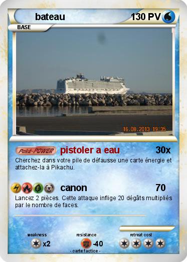 Pokemon bateau