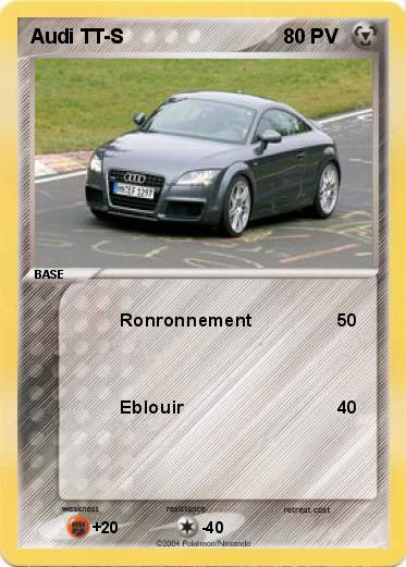 Pokemon Audi TT-S