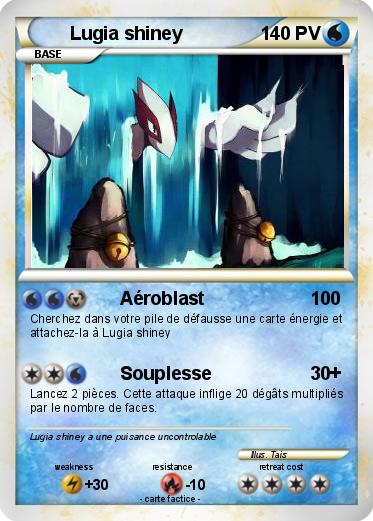 Pokemon Lugia shiney