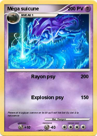 Pokemon Méga suicune