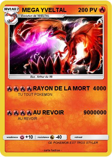 Pokemon MEGA YVELTAL