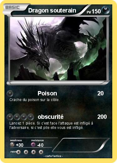 Pokemon Dragon souterain