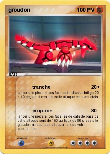 Pokemon groudon