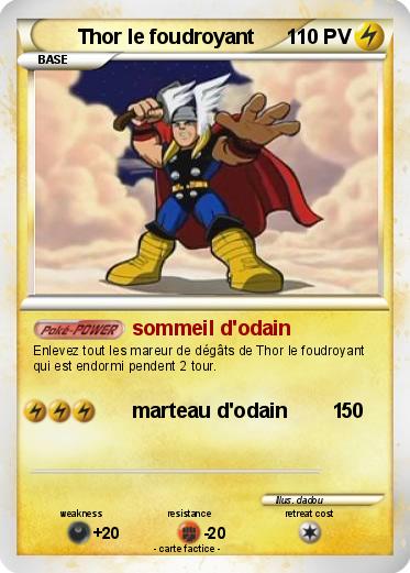 Pokemon Thor le foudroyant