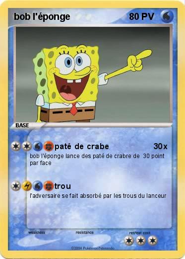Pokemon bob l'éponge
