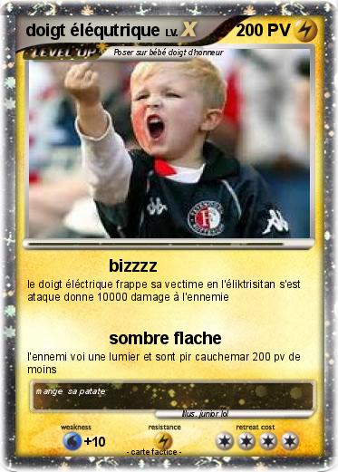 Pokemon doigt éléqutrique