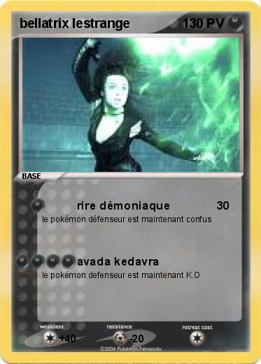 Pokemon bellatrix lestrange