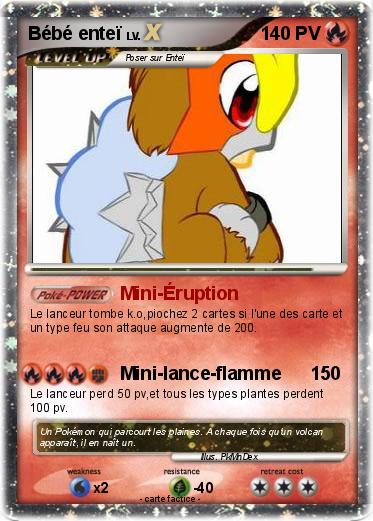 Pokemon Bébé enteï