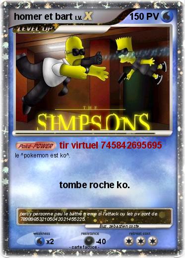 Pokemon homer et bart