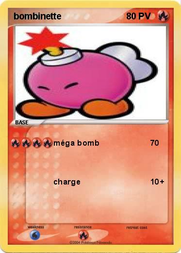 Pokemon bombinette