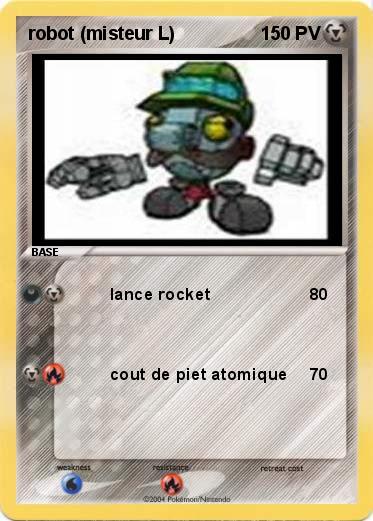 Pokemon robot (misteur L)