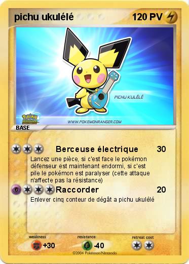Pokemon pichu ukulélé