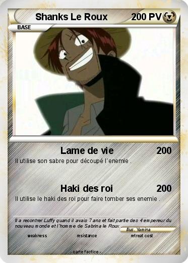 Pokemon Shanks Le Roux