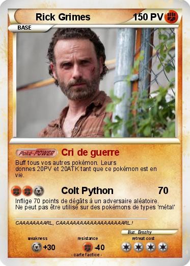 Pokemon Rick Grimes