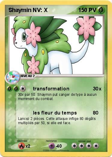 Pokemon Shaymin NV: X