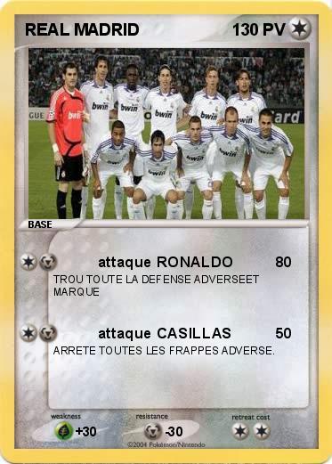 Pokemon REAL MADRID