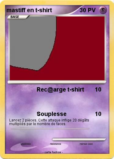 Pokemon mastiff en t-shirt