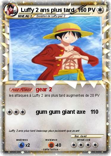 Pokemon Luffy 2 ans plus tard