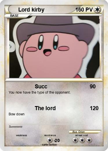 Pokemon Lord kirby