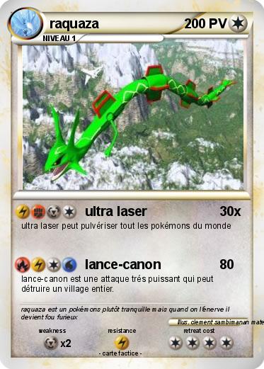 Pokemon raquaza