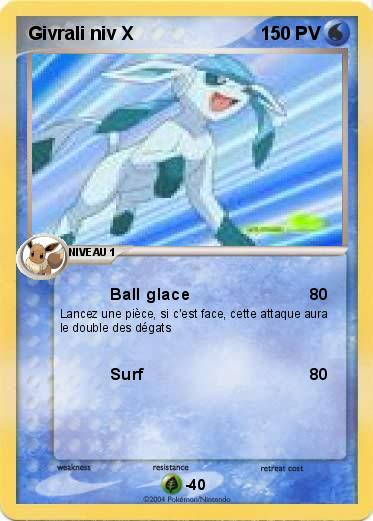 Pokemon Givrali niv X